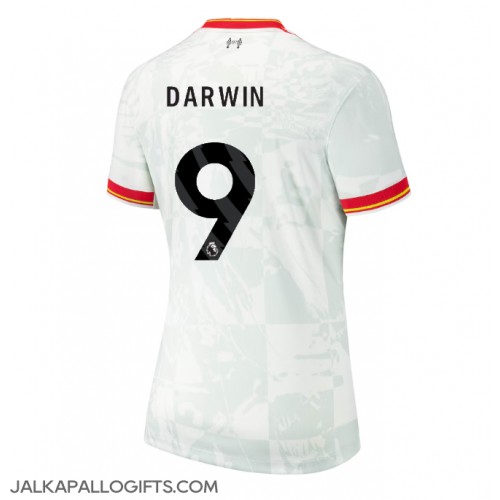 Liverpool Darwin Nunez #9 Kolmaspaita Naiset 2024-25 Lyhythihainen